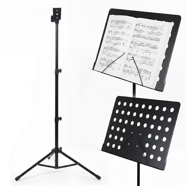Magicvoice MV-19498 Katlanabilir Tripod Nota Sehpası Perfore Standı Konser Orkestra Tipi Yükseklik Ayarlı (50-150CM)