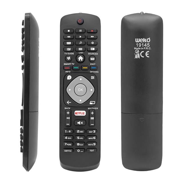 Weko Philips RM-L1285+ Smart Tuşlu Netflix LCD Led TV Kumanda