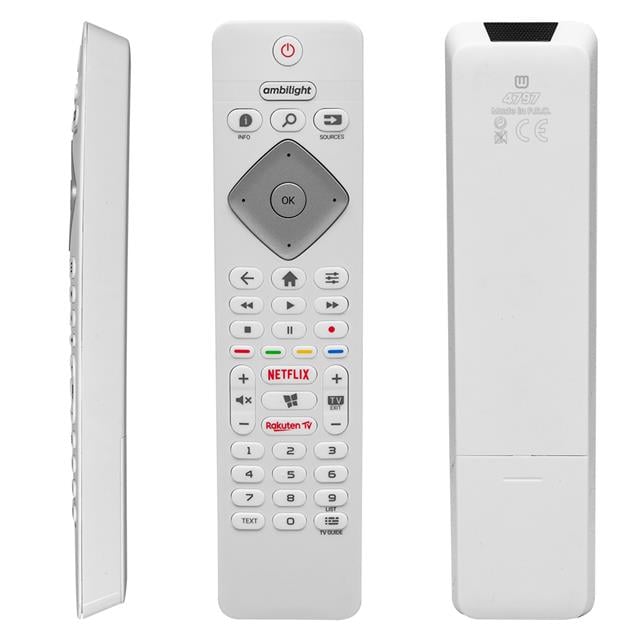 Weko Philips 50PUS8204/12 65PUS8204 70PUS7304/12 Ambilight Netflix Rakuten Tuşlu LCD LED TV Kumandası