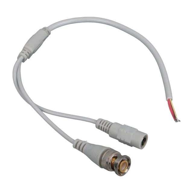 Powermaster PM-12689 Dc Dişi Jacklı 5.5*2.1 Mm Uç 30 Cm Bnc Güvenlik Kablosu