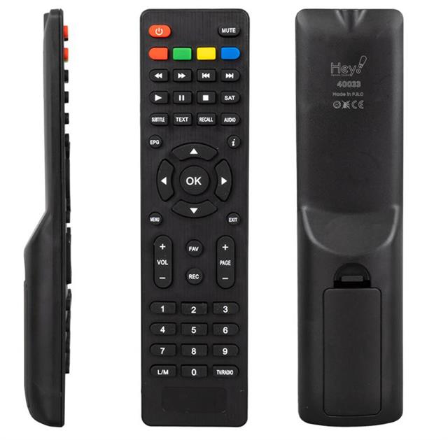 Rose Mysat - Moonstar MS3000 - DSR-6500 Premium Full HD LM Tuşlu Uydu Alıcı Kumandası