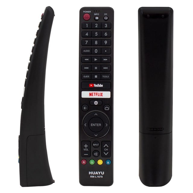 Huayu RM-L1678 Sharp Netflix-Youtube Tuşlu Lcd-Led Tv Kumanda