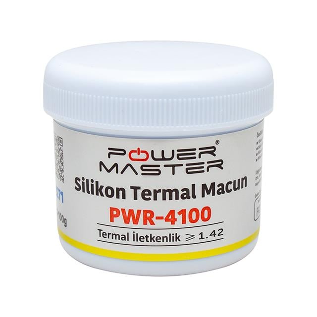 Powermaster PWR-4100 Beyaz Termal Macun 100 Gram 1.42W/M-K