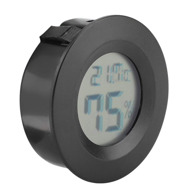 Powermaster PM-24303 Yuvarlak Dijital Mini Nem Ölçer Termometre - Higrometre