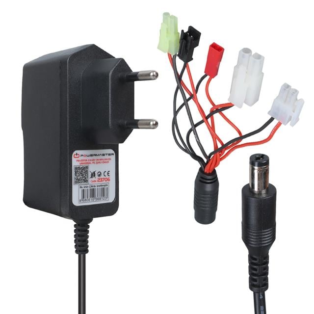 Powermaster PM-23706 Ni-MH / Ni-CD 2.4-12Volt Universal Oyuncak Pili Şarj Cihazı
