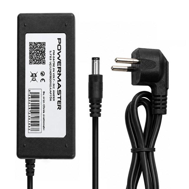 Powermaster PM-24792 24 Volt - 3.75 Amper 5.5*2.5 Mm Uçlu Notebook Adaptör
