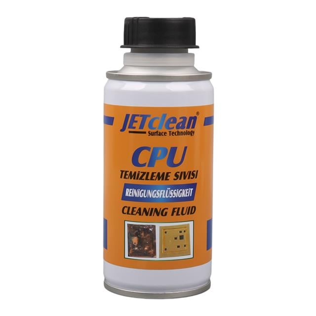 Jetclean CPU-250 CPU Entegre Temizleme Sıvısı 250 Ml - Bilgisayar Ve Elektronik Parça Temizleyici