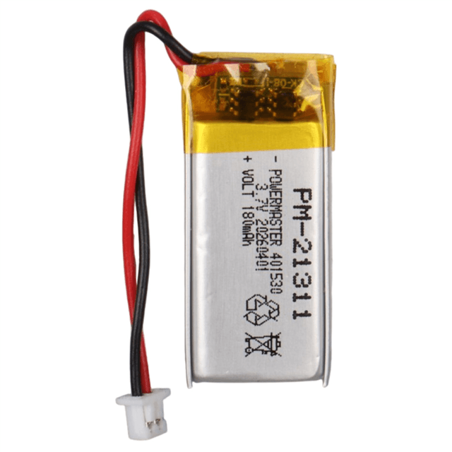 Powermaster PM-21311 3.7V 180Mah 401530 3.5Mm Soketli Lityum Polimer (Li-Po) Batarya Şarj Edilebilir Pil