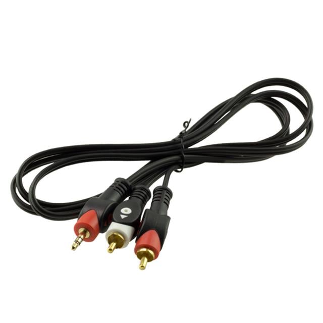 Powermaster Gold Uç 2 Rca Erkek + 3.5 Mm Stereo Erkek 1.5 Metre Ara Kablo