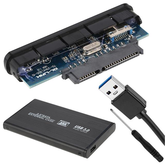 Powermaster PM-2461 2.5'' USB-A 3.0 Harici Sata Harddisk Kutusu Alüminyum