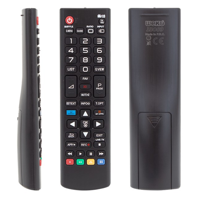 LG RM L1162 - 55LB620V - OLED55B1 - OLED77G1 - OLED83C1 - NANO90P - AKB73715601A Smart - My Apps Lcd Led Tv Kumandası