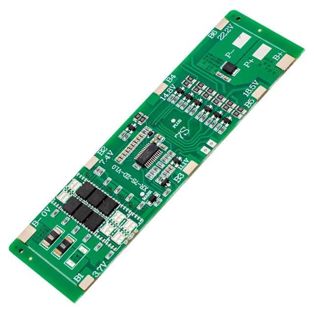 7S 24 Volt 20 Amper 18650 Pil Şarj Koruma Kartı (8 IC Li)