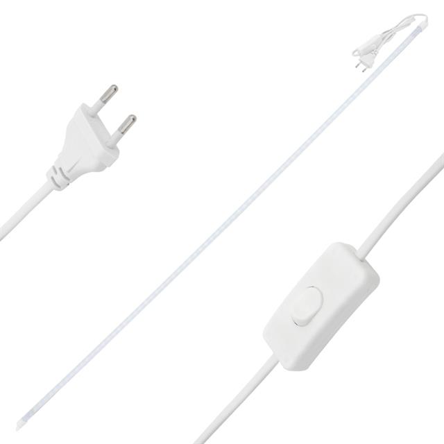 Powermaster 220V-20W Anahtarlı 80-90 Lümen 144 Led 120 Cm Beyaz Kasa Seyyar Çubuk Led PWR-6933