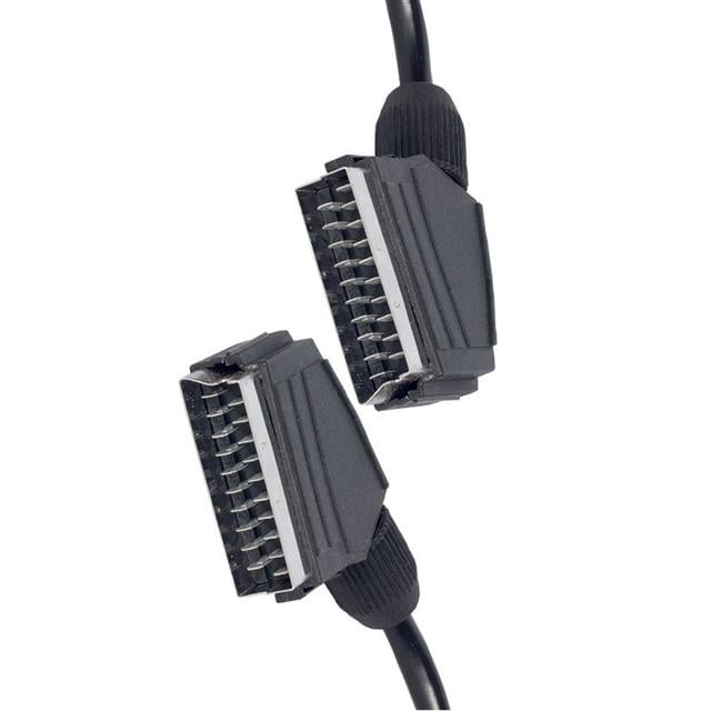 Powermaster PM-2912 Standart 1.2 Metre 7 Mm Tırnaklı Scart Scart Kablo